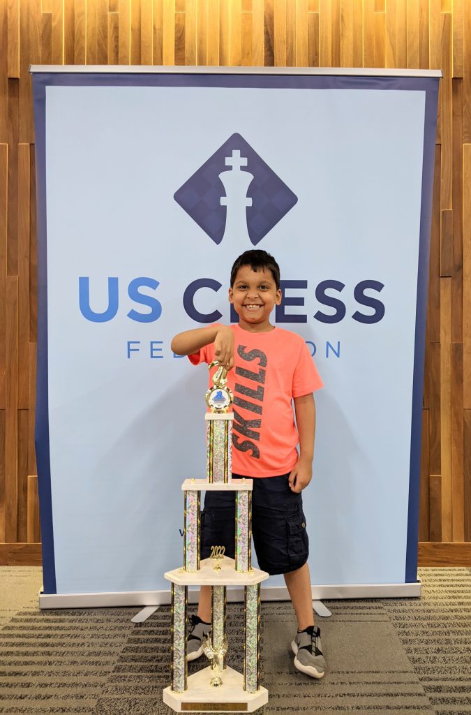 DPS Virtual Student Wins National Elementary Chess Championship